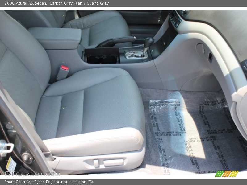 Carbon Gray Pearl / Quartz Gray 2006 Acura TSX Sedan