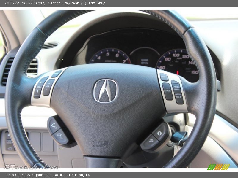 Carbon Gray Pearl / Quartz Gray 2006 Acura TSX Sedan