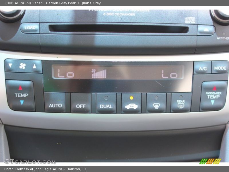 Carbon Gray Pearl / Quartz Gray 2006 Acura TSX Sedan