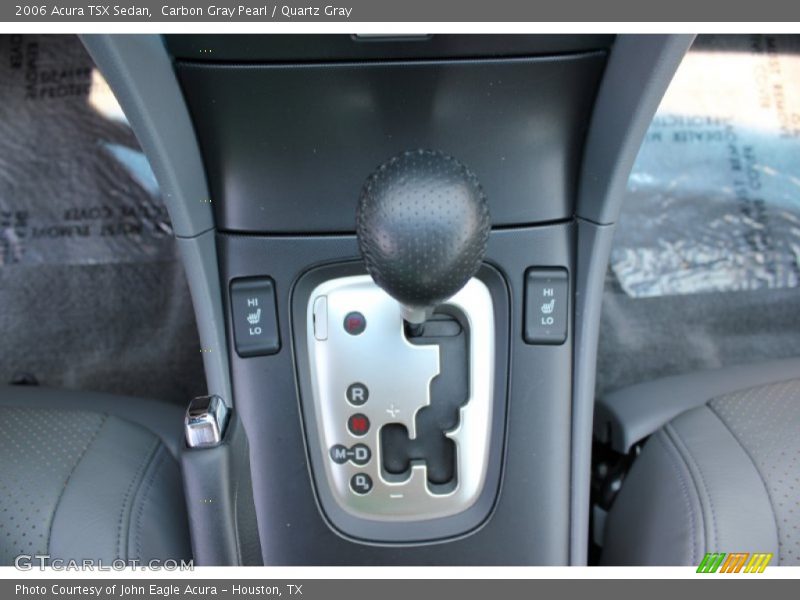 Carbon Gray Pearl / Quartz Gray 2006 Acura TSX Sedan