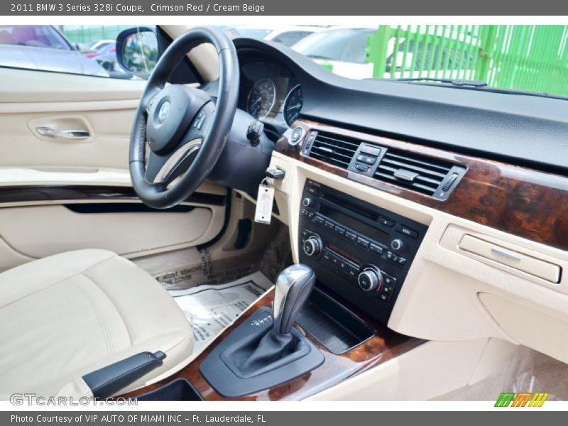 Crimson Red / Cream Beige 2011 BMW 3 Series 328i Coupe