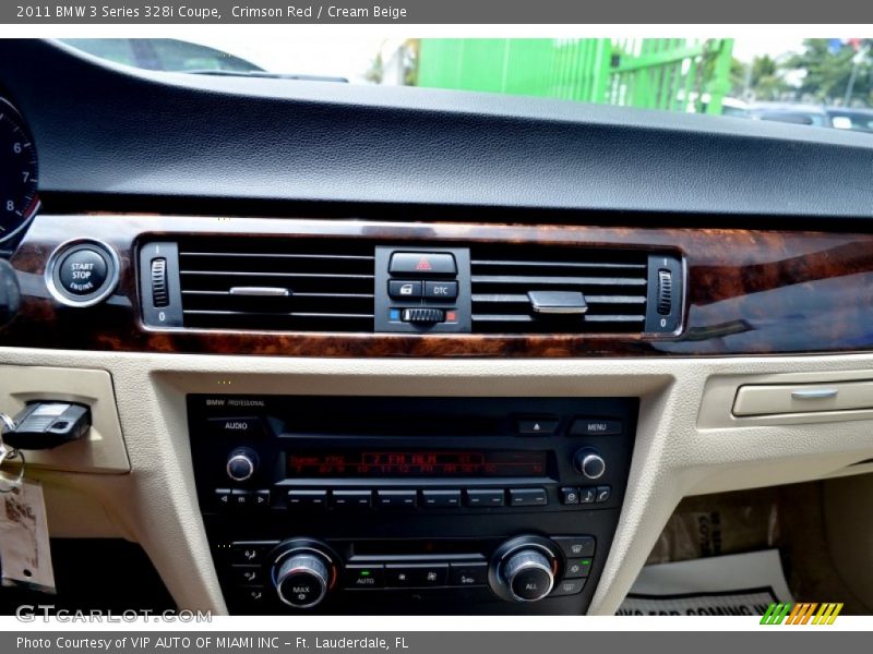 Crimson Red / Cream Beige 2011 BMW 3 Series 328i Coupe
