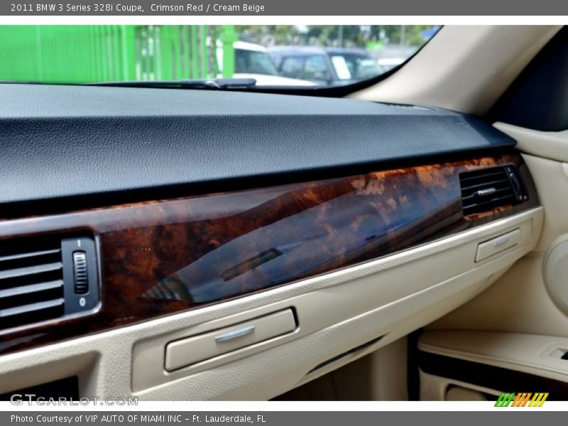 Crimson Red / Cream Beige 2011 BMW 3 Series 328i Coupe