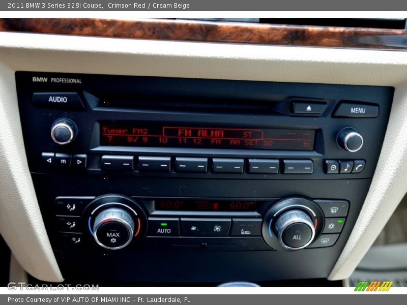 Crimson Red / Cream Beige 2011 BMW 3 Series 328i Coupe