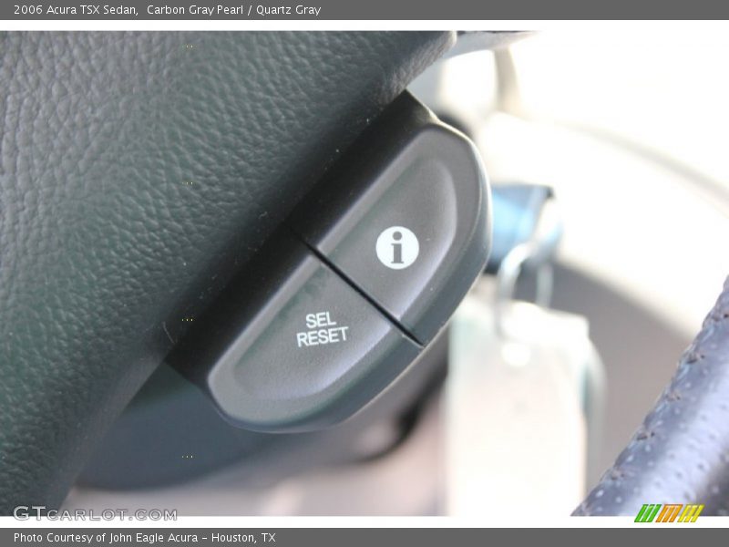 Carbon Gray Pearl / Quartz Gray 2006 Acura TSX Sedan
