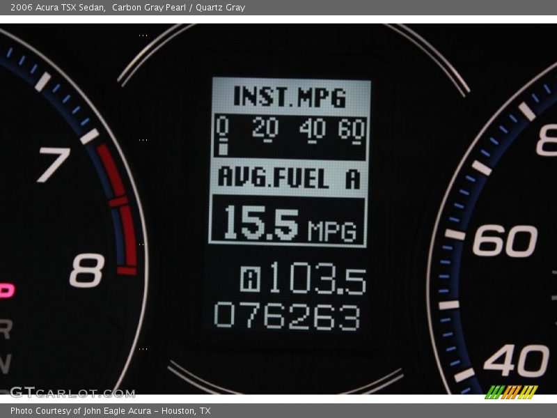 Carbon Gray Pearl / Quartz Gray 2006 Acura TSX Sedan
