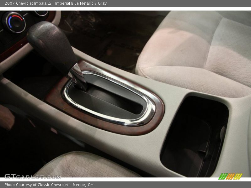 Imperial Blue Metallic / Gray 2007 Chevrolet Impala LS