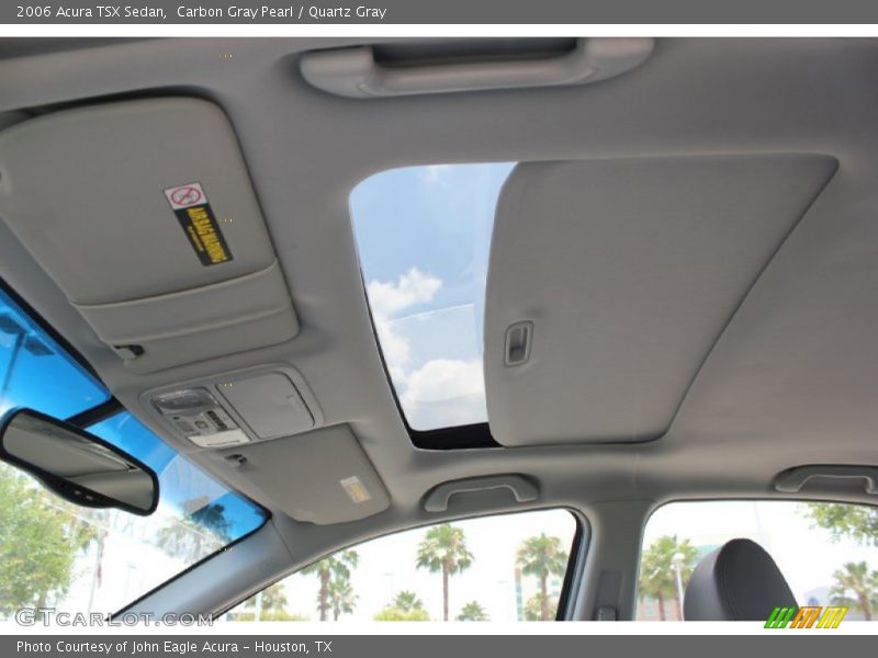 Carbon Gray Pearl / Quartz Gray 2006 Acura TSX Sedan