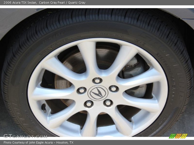 Carbon Gray Pearl / Quartz Gray 2006 Acura TSX Sedan