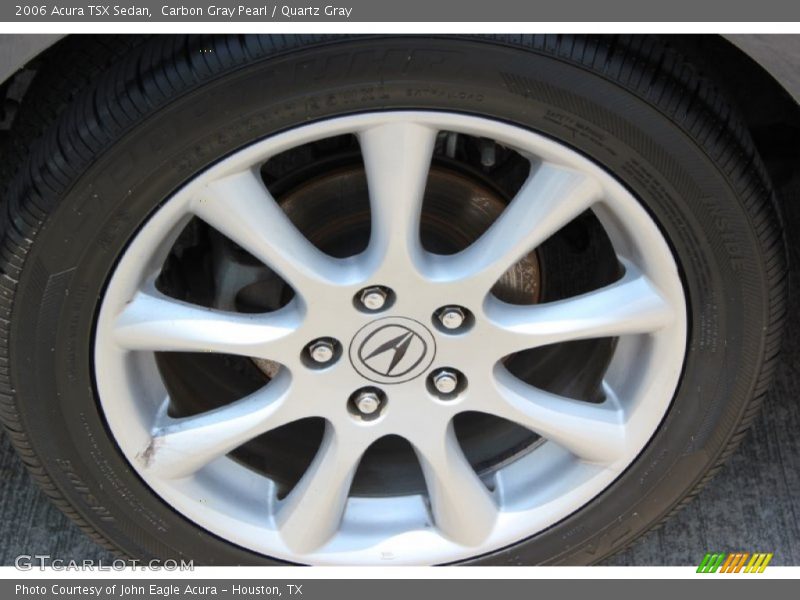 Carbon Gray Pearl / Quartz Gray 2006 Acura TSX Sedan