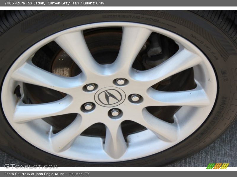 Carbon Gray Pearl / Quartz Gray 2006 Acura TSX Sedan