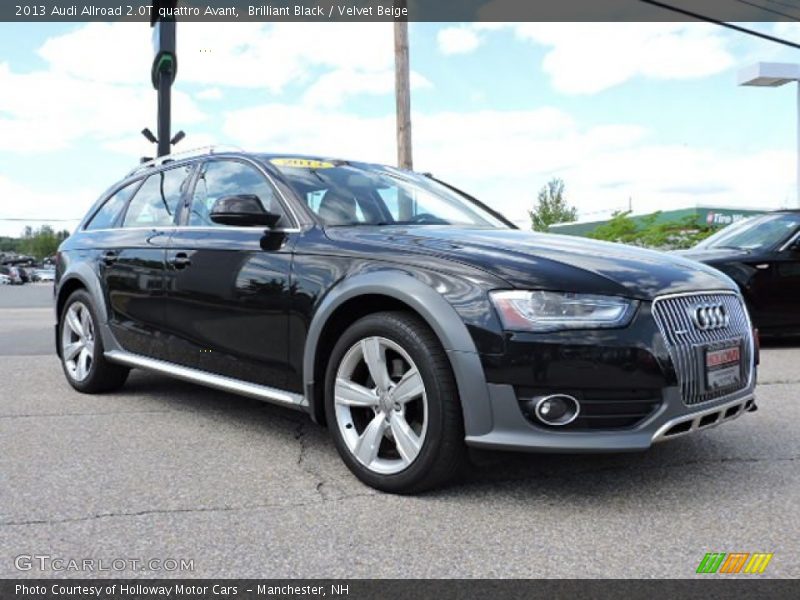 Brilliant Black / Velvet Beige 2013 Audi Allroad 2.0T quattro Avant