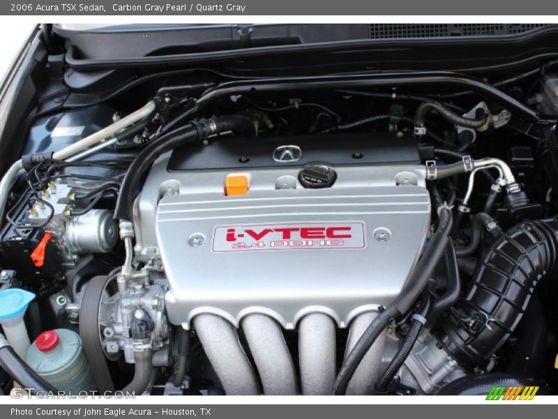 Carbon Gray Pearl / Quartz Gray 2006 Acura TSX Sedan