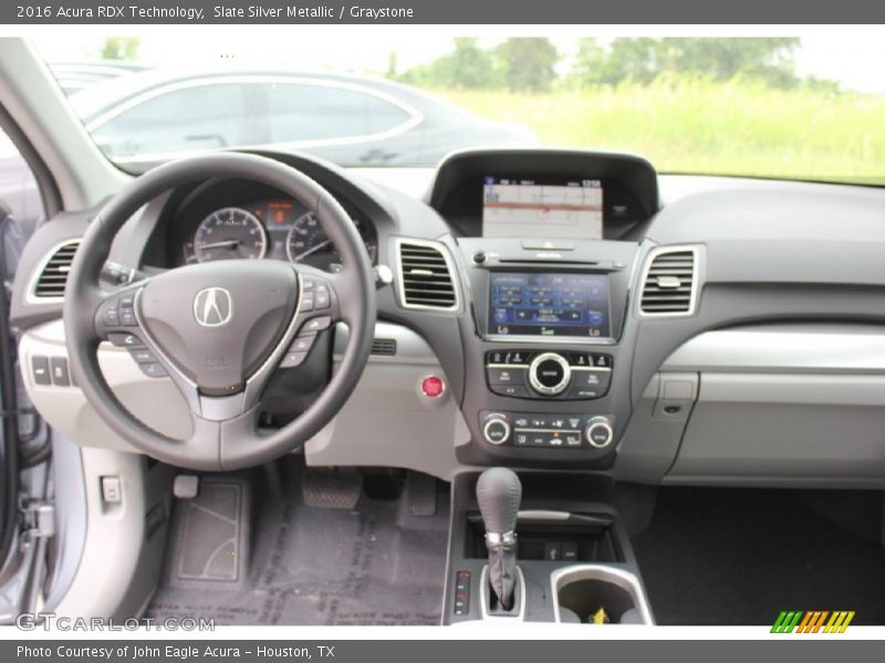 Slate Silver Metallic / Graystone 2016 Acura RDX Technology