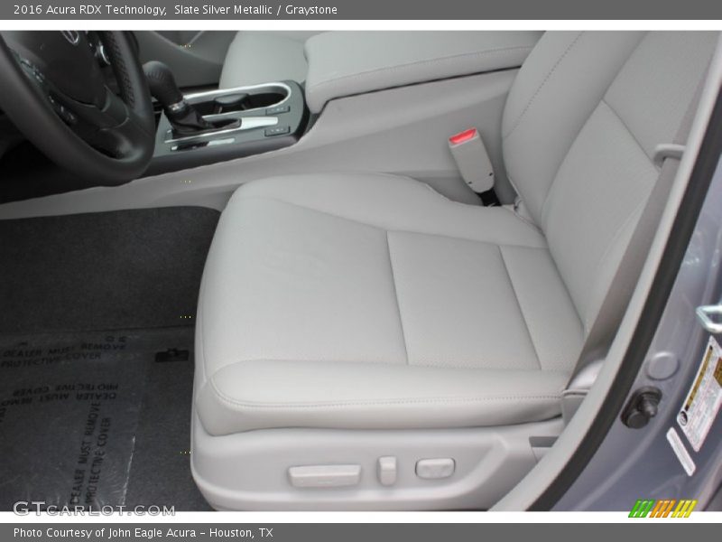 Slate Silver Metallic / Graystone 2016 Acura RDX Technology