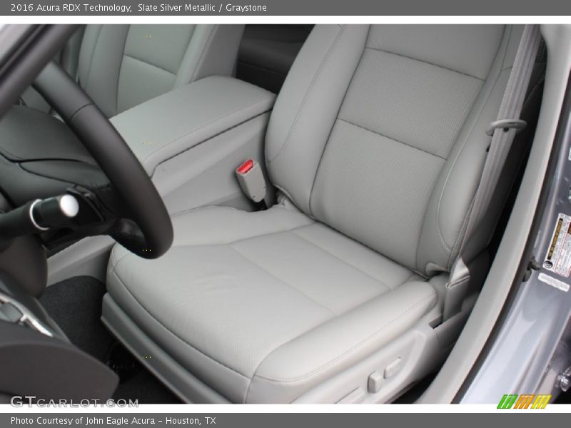 Slate Silver Metallic / Graystone 2016 Acura RDX Technology