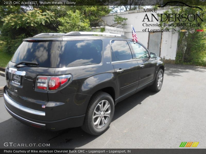 Iridium Metallic / Ebony 2015 GMC Acadia SLT