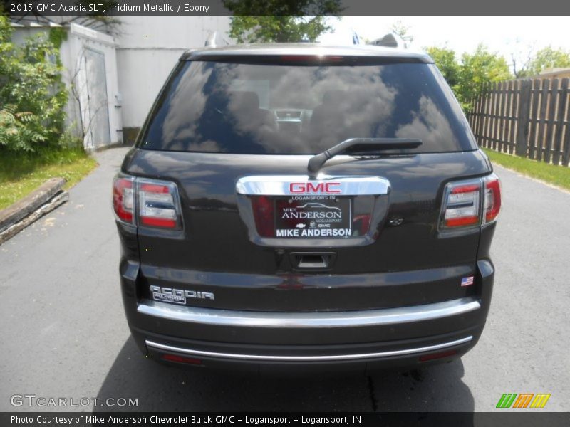 Iridium Metallic / Ebony 2015 GMC Acadia SLT