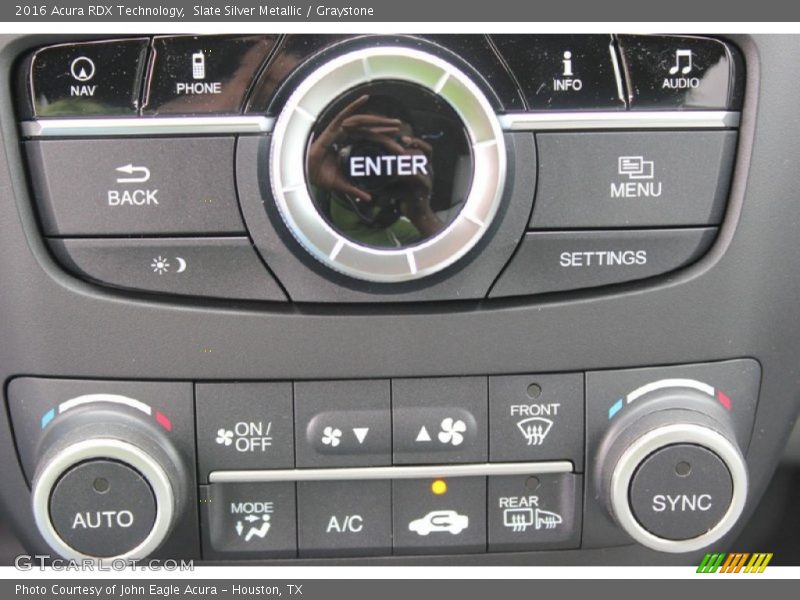 Slate Silver Metallic / Graystone 2016 Acura RDX Technology