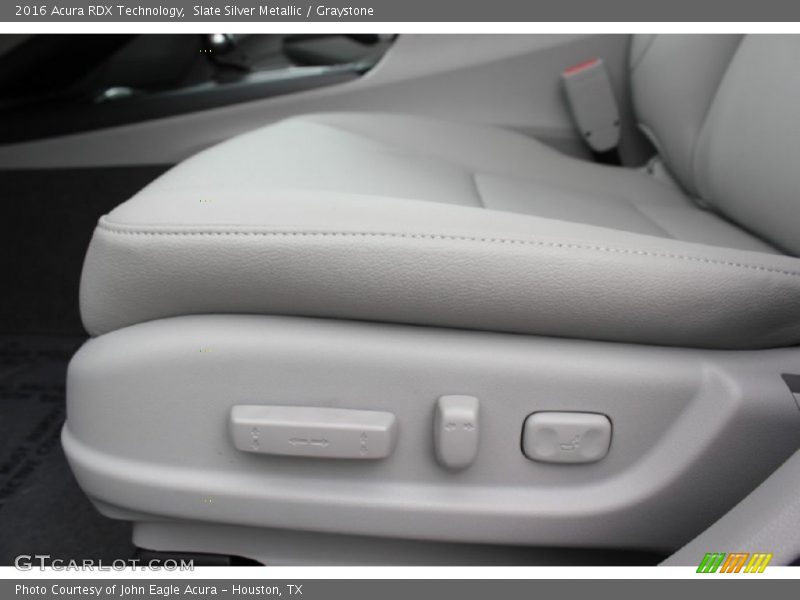 Slate Silver Metallic / Graystone 2016 Acura RDX Technology