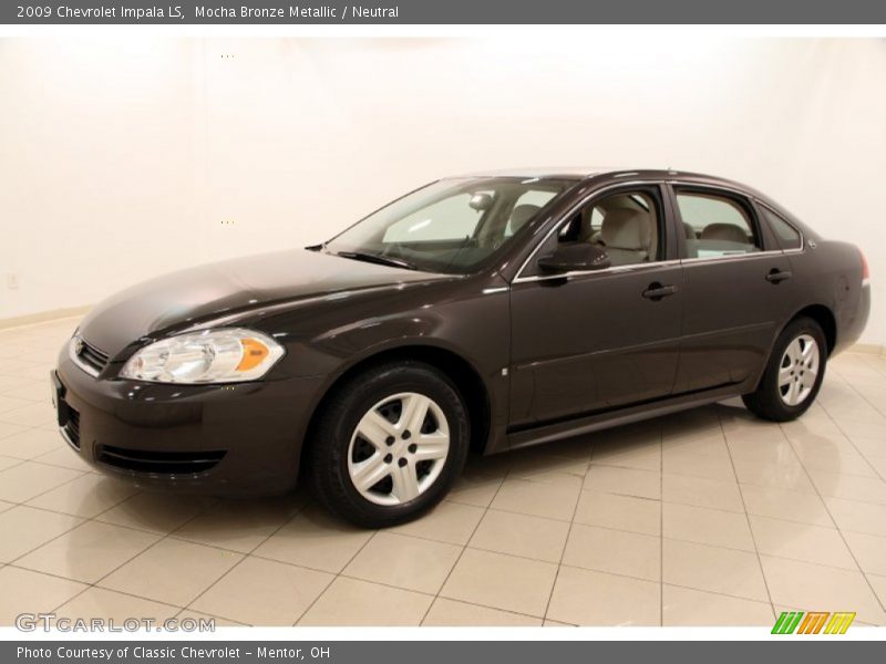 Mocha Bronze Metallic / Neutral 2009 Chevrolet Impala LS