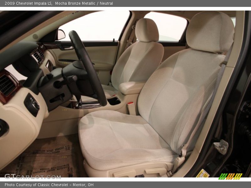 Mocha Bronze Metallic / Neutral 2009 Chevrolet Impala LS