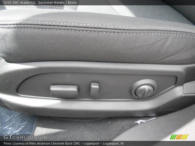 Quicksilver Metallic / Ebony 2015 GMC Acadia SLE