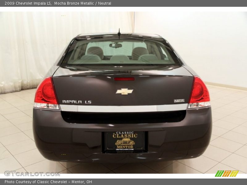 Mocha Bronze Metallic / Neutral 2009 Chevrolet Impala LS