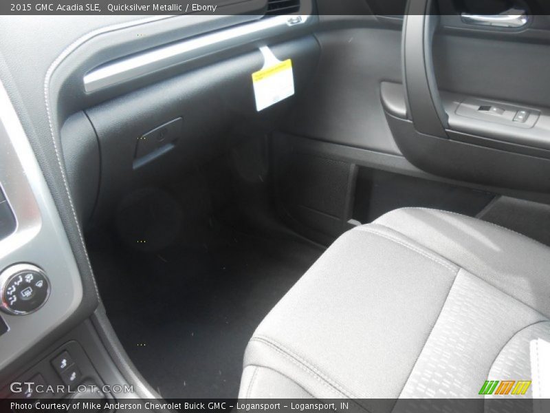 Quicksilver Metallic / Ebony 2015 GMC Acadia SLE
