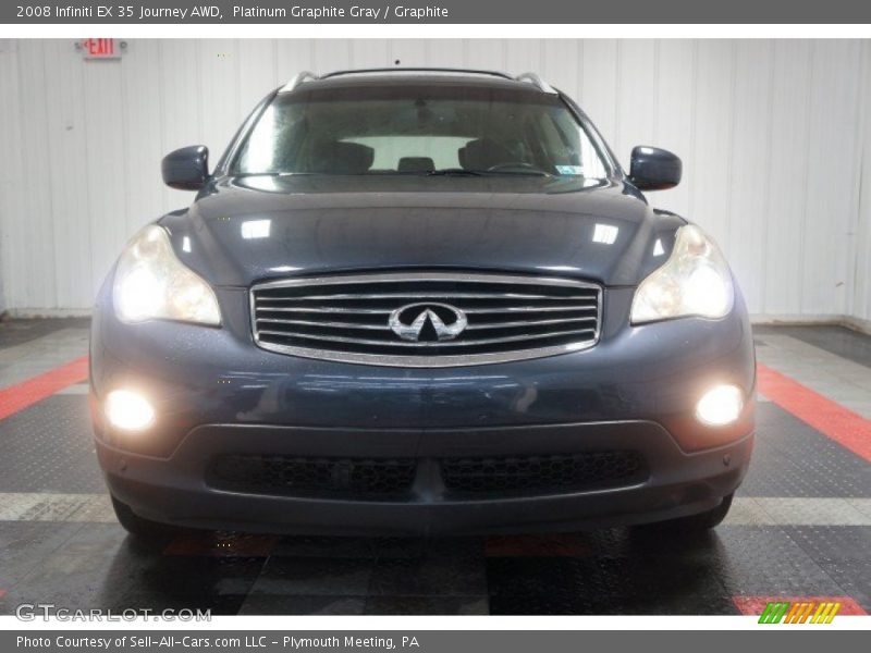 Platinum Graphite Gray / Graphite 2008 Infiniti EX 35 Journey AWD