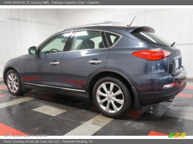 Platinum Graphite Gray / Graphite 2008 Infiniti EX 35 Journey AWD