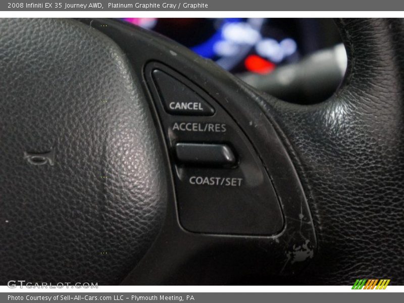 Platinum Graphite Gray / Graphite 2008 Infiniti EX 35 Journey AWD