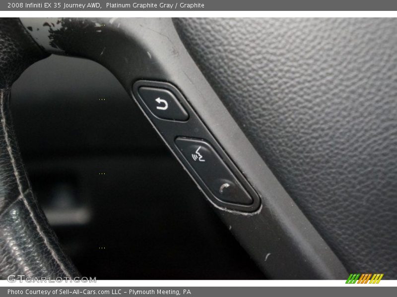 Platinum Graphite Gray / Graphite 2008 Infiniti EX 35 Journey AWD