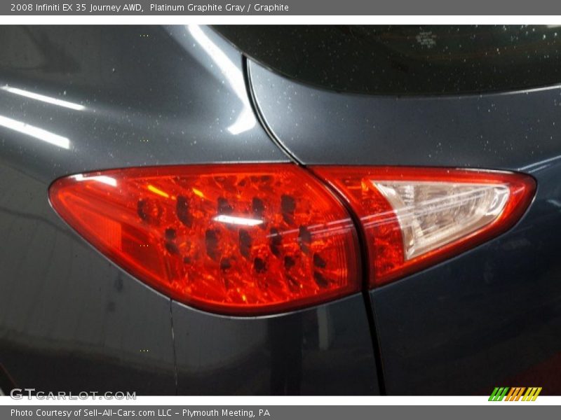 Platinum Graphite Gray / Graphite 2008 Infiniti EX 35 Journey AWD