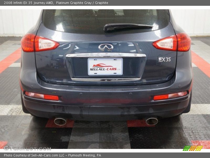Platinum Graphite Gray / Graphite 2008 Infiniti EX 35 Journey AWD