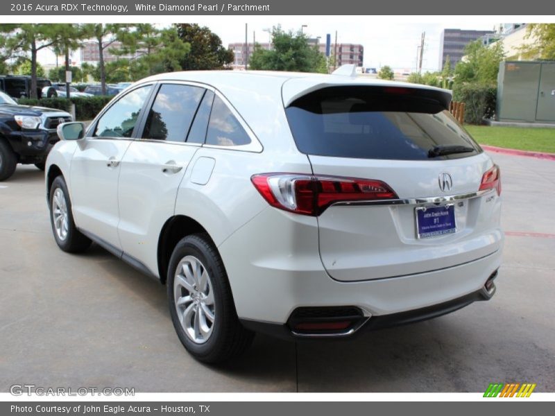White Diamond Pearl / Parchment 2016 Acura RDX Technology