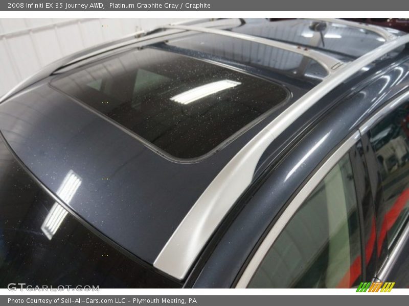 Platinum Graphite Gray / Graphite 2008 Infiniti EX 35 Journey AWD