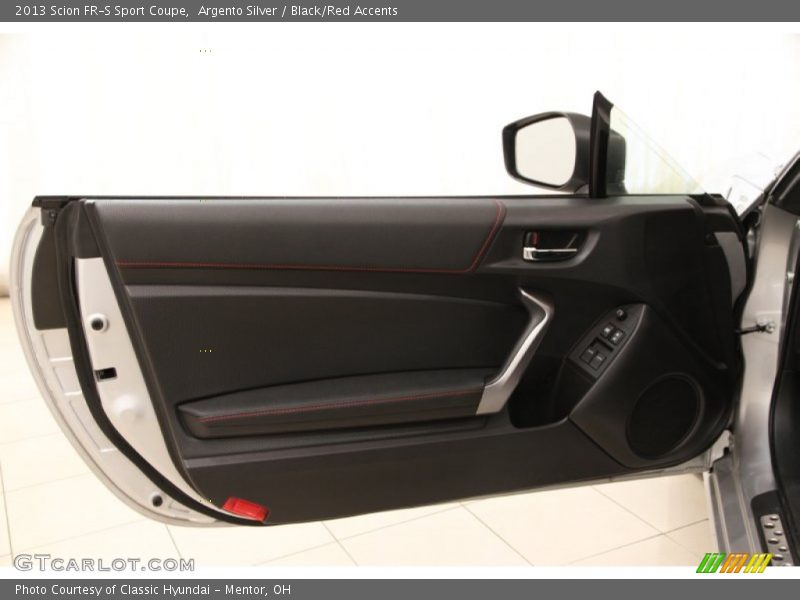 Argento Silver / Black/Red Accents 2013 Scion FR-S Sport Coupe