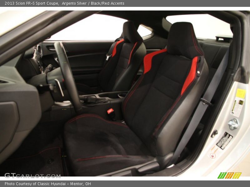 Argento Silver / Black/Red Accents 2013 Scion FR-S Sport Coupe
