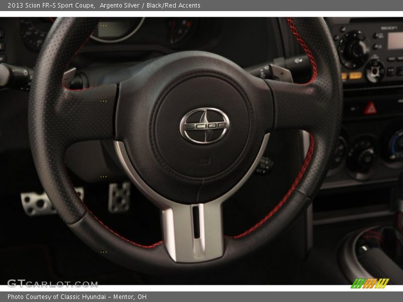 Argento Silver / Black/Red Accents 2013 Scion FR-S Sport Coupe