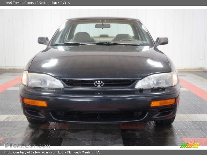 Black / Gray 1996 Toyota Camry LE Sedan
