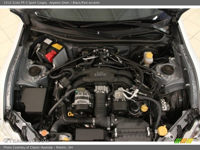 Argento Silver / Black/Red Accents 2013 Scion FR-S Sport Coupe