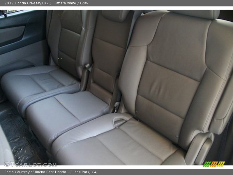Taffeta White / Gray 2012 Honda Odyssey EX-L