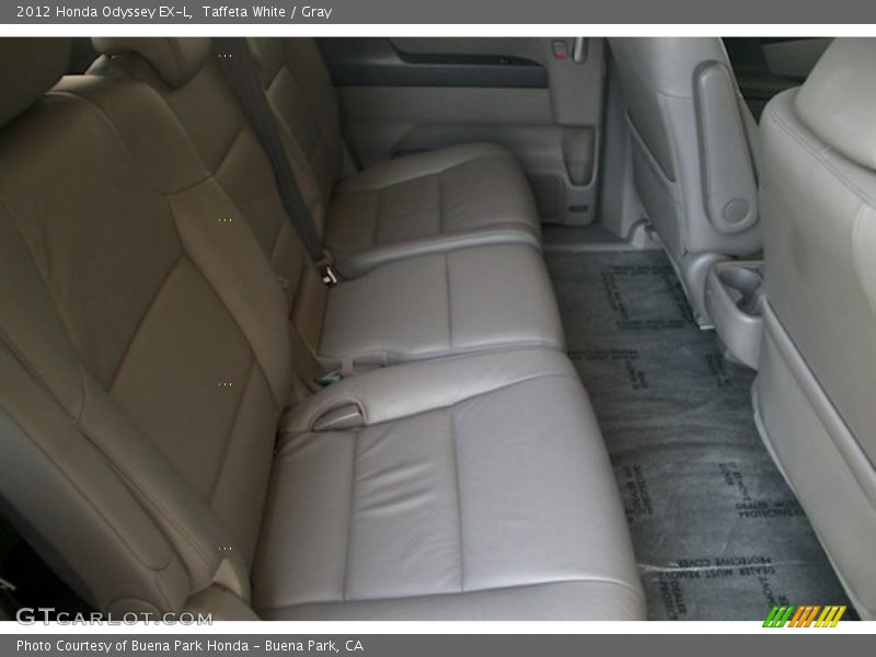 Taffeta White / Gray 2012 Honda Odyssey EX-L