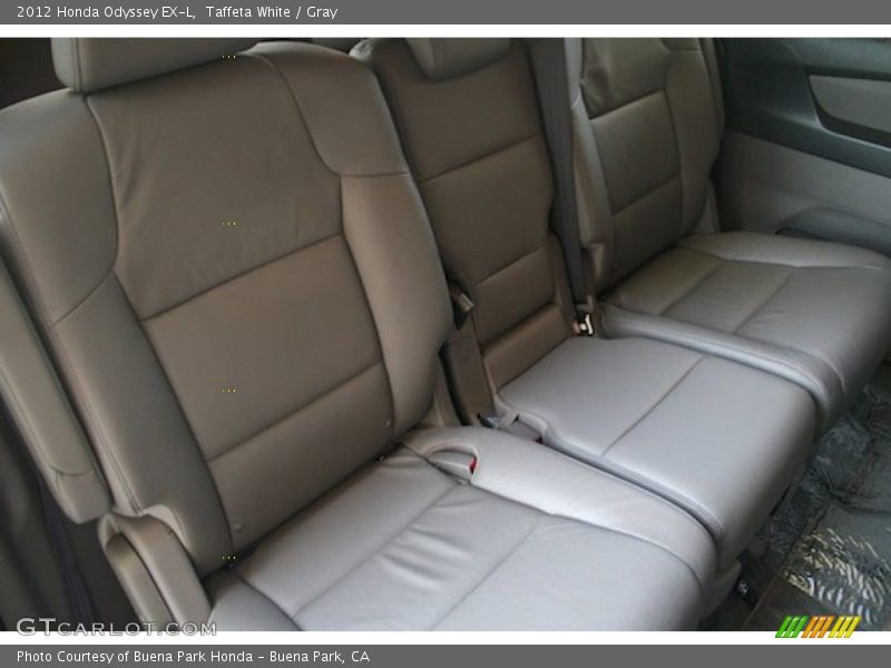 Taffeta White / Gray 2012 Honda Odyssey EX-L