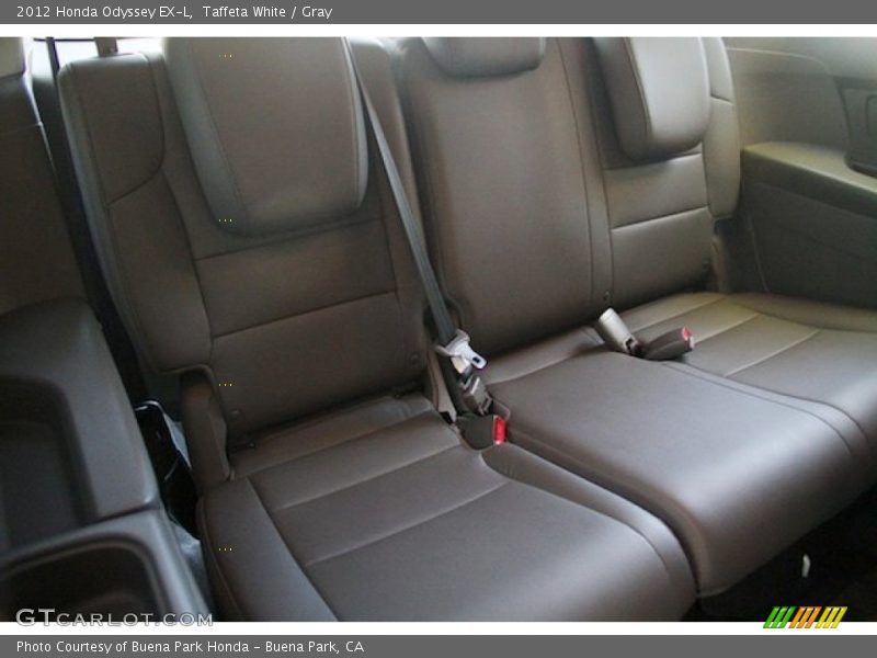 Taffeta White / Gray 2012 Honda Odyssey EX-L