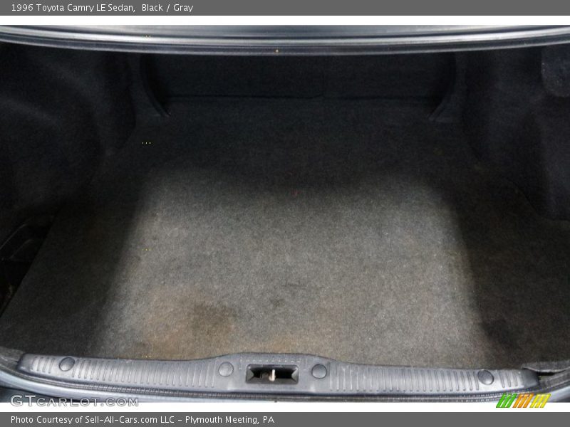 Black / Gray 1996 Toyota Camry LE Sedan