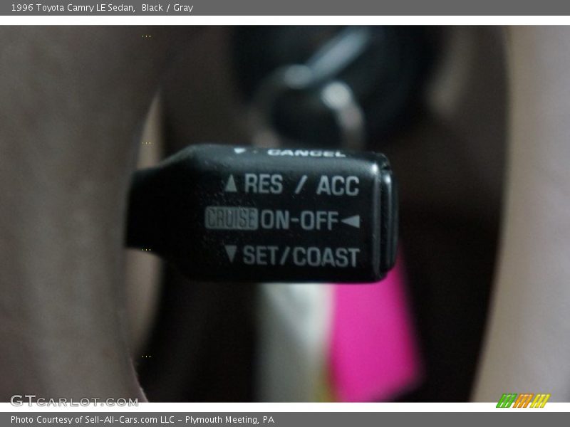 Black / Gray 1996 Toyota Camry LE Sedan
