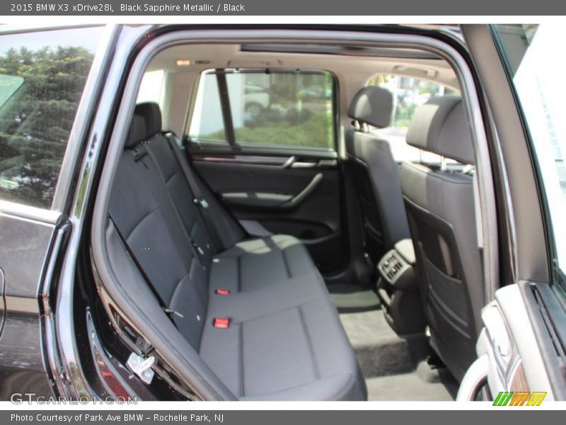 Black Sapphire Metallic / Black 2015 BMW X3 xDrive28i