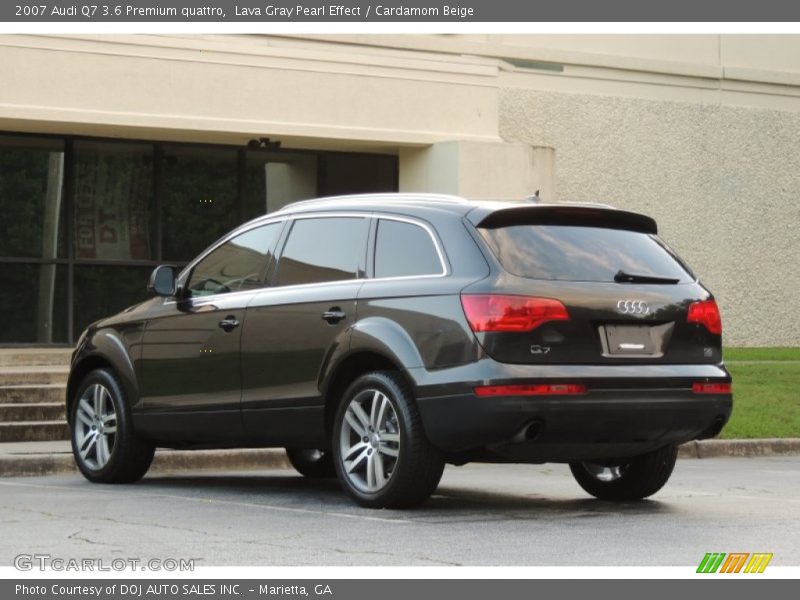 Lava Gray Pearl Effect / Cardamom Beige 2007 Audi Q7 3.6 Premium quattro